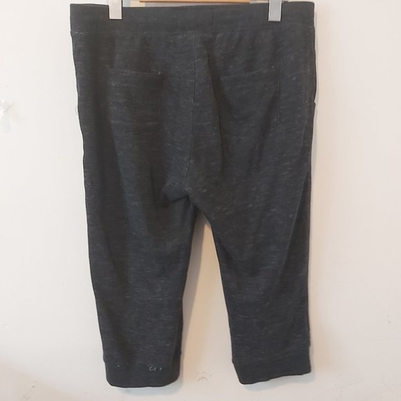 ARDENE | Girls Drawstring Capri Charcoal XL - Picture 2 of 9